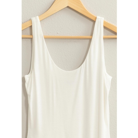 #403 SALE 🛑18M BOHO CHIC TRENDY SCOOP Neck Tank Top - Picture 10 of 11